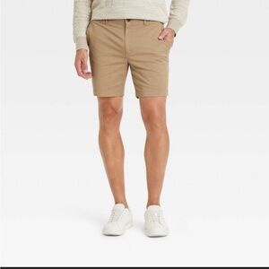 Goodfellow & Co Men's Khaki Flat Front Shorts